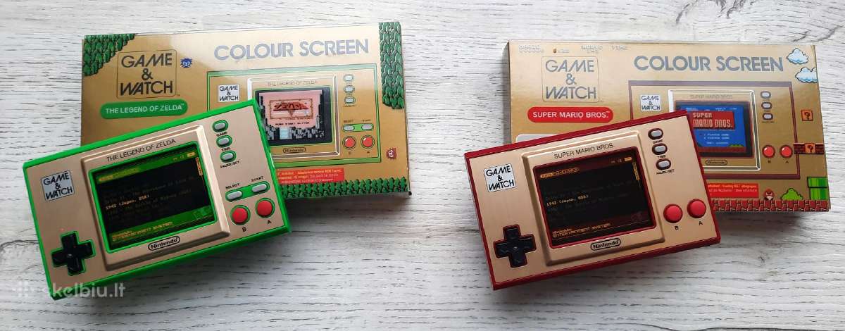 Nintendo Game & Watch (Mario, Zelda): patobulintas - nuotraukos Nr. 7