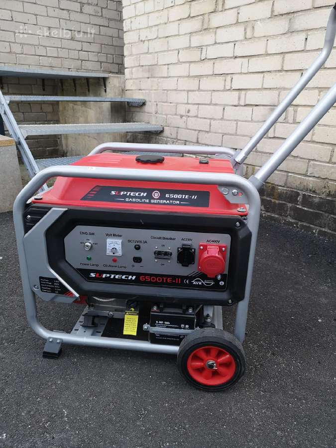 Benzininis generatorius Suptech 6500e-II 5,5 kw - nuotraukos Nr. 3
