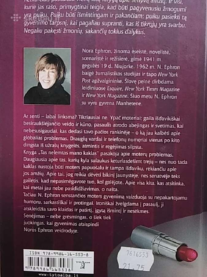 Nora Ephron "Tas nelemtas mano kaklas" - nuotraukos Nr. 2