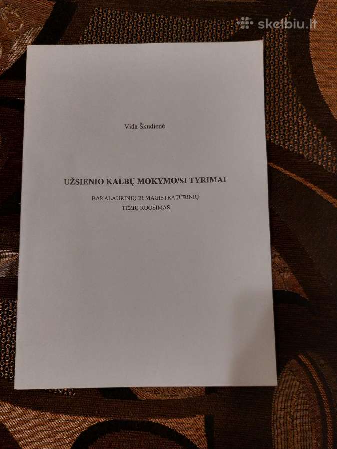 Užsienio kalbų tyrimas
