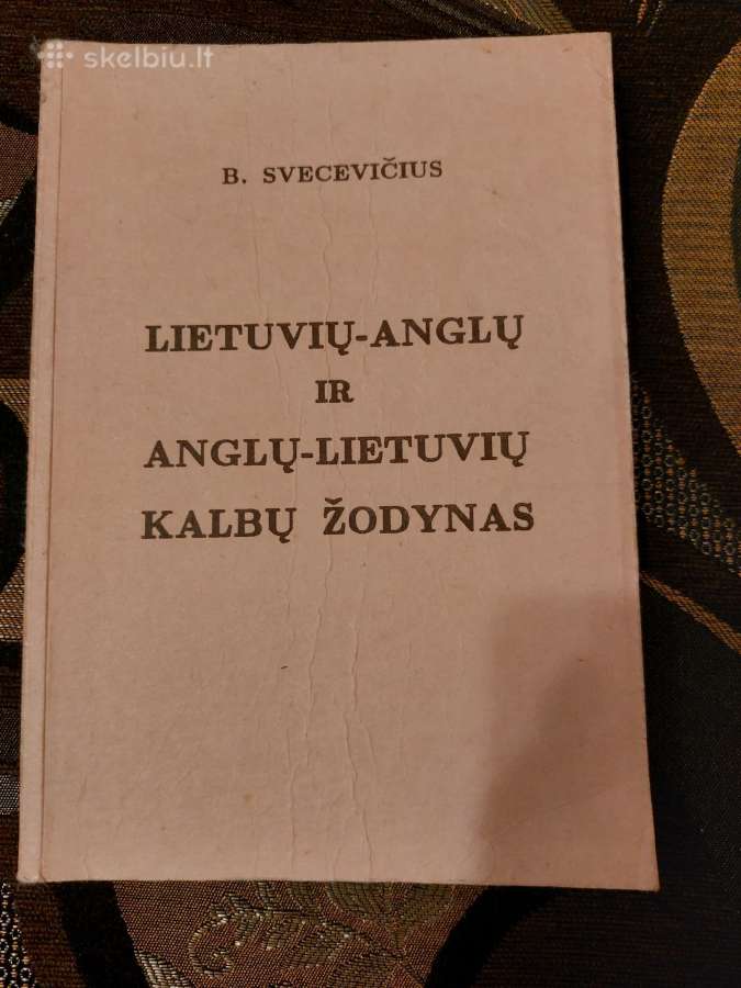 Lietuvių-anglų / anglų-lietuvių žodynas