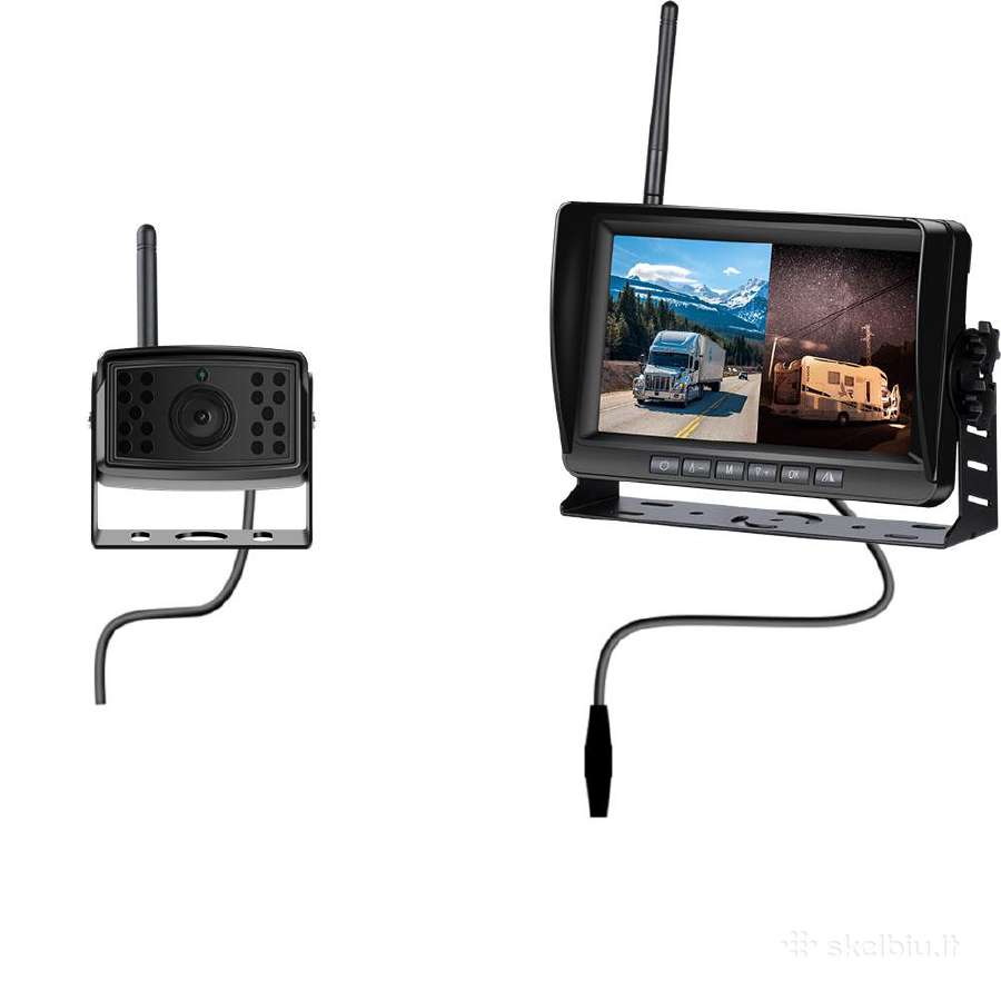 7 Ahd LCD monitorius ir dvejos bevielės HD kameros - nuotraukos Nr. 4