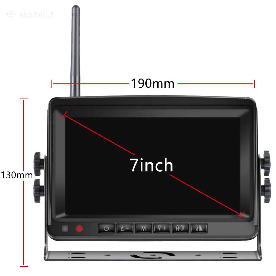 7 Ahd LCD monitorius ir dvejos bevielės HD kameros - nuotraukos Nr. 6