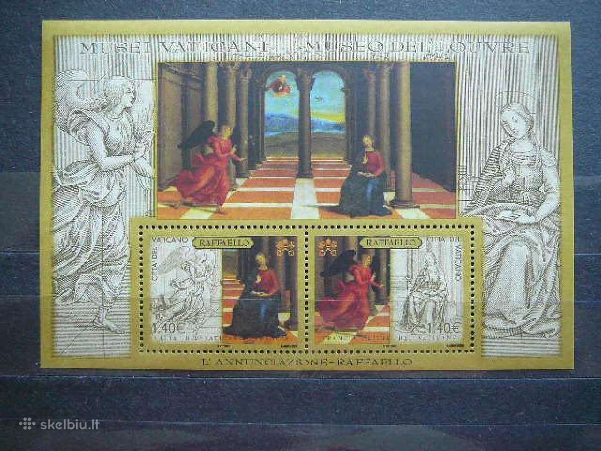 Rafaelis Daile 2005 Vatikanas Mnh vt1534