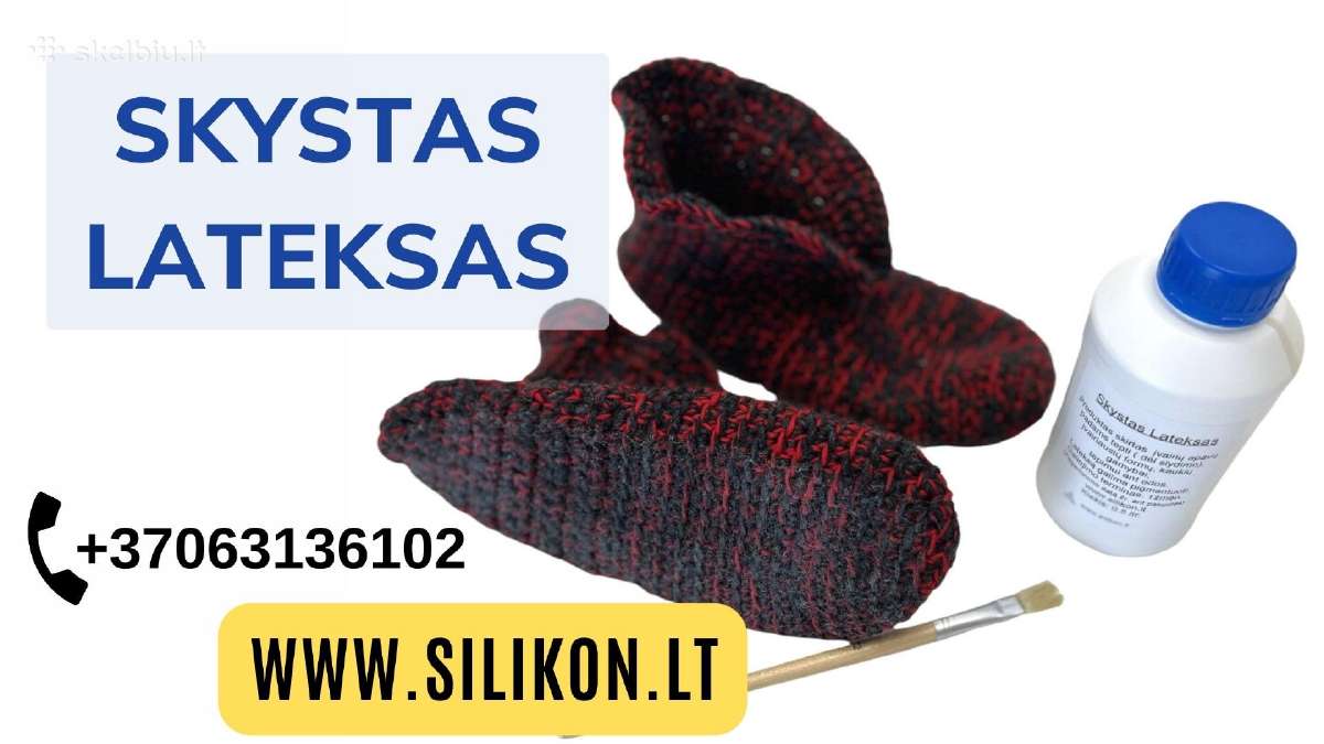 Skystas Lateksas - Lateksas kojinių padams