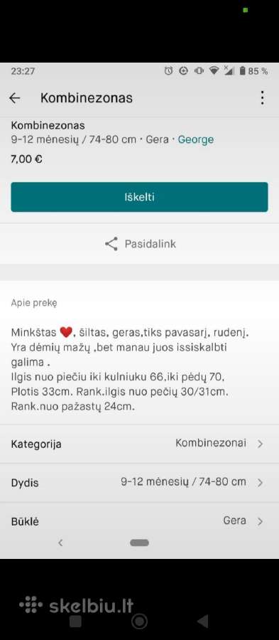 Kombinezonas - nuotraukos Nr. 2