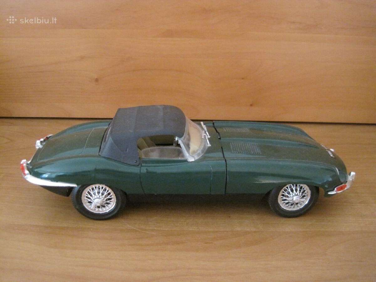 Jaguar Xk.e 4,2 L British Racing Green Tonka 1:18 - nuotraukos Nr. 4