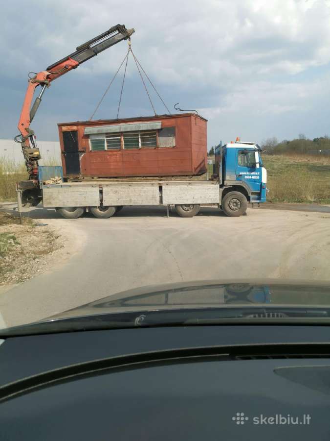 Vilkikas su kranu fura su kranu manipuliatorius - nuotraukos Nr. 12