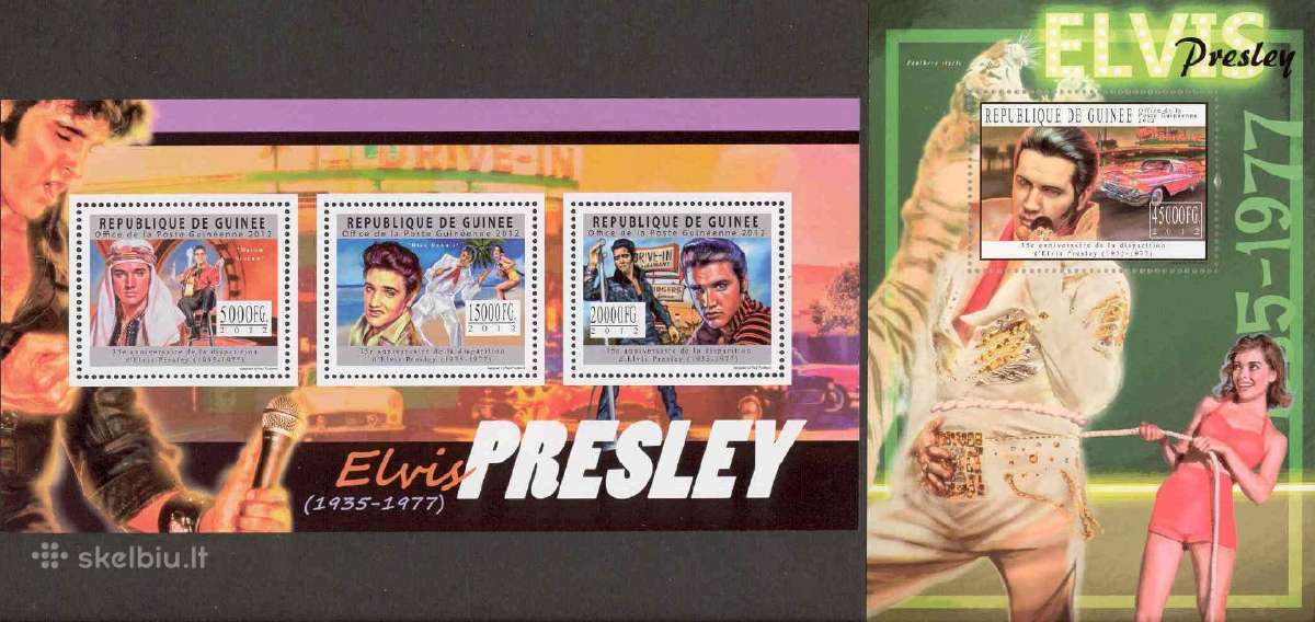 Gvinėja 2012. Elvis Preslis