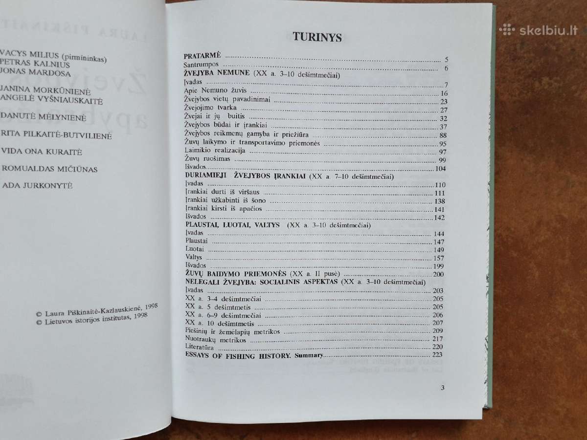 L. P. Kazlauskienė "Žvejybos istorijos apybraižos" - nuotraukos Nr. 3