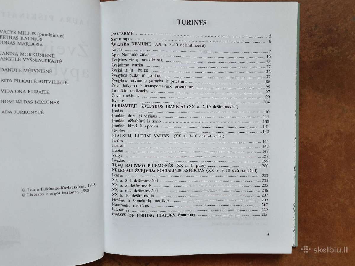 L. P. Kazlauskienė "Žvejybos istorijos apybraižos" - nuotraukos Nr. 3