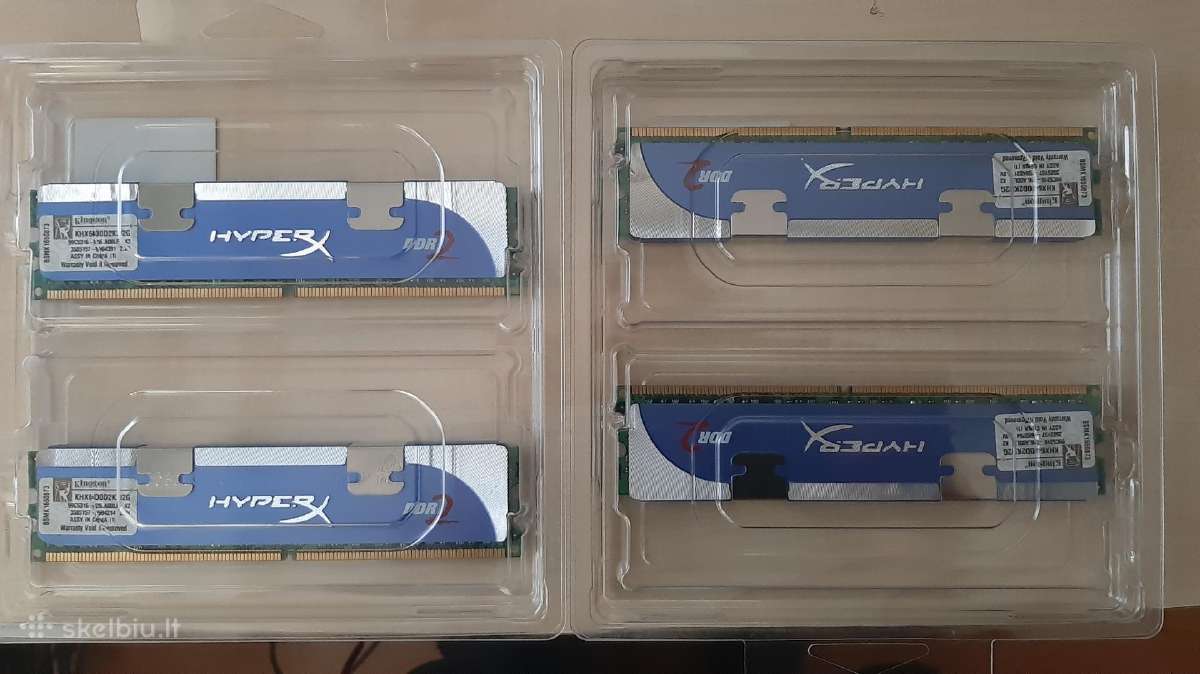 RAM Ddr2 khx6400d2k2/2g - nuotraukos Nr. 2