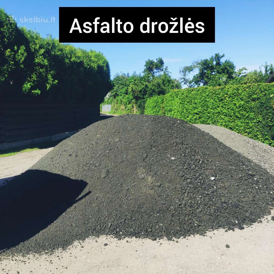 Frezuotas asfaltas, asfalto drožlės. - nuotraukos Nr. 5