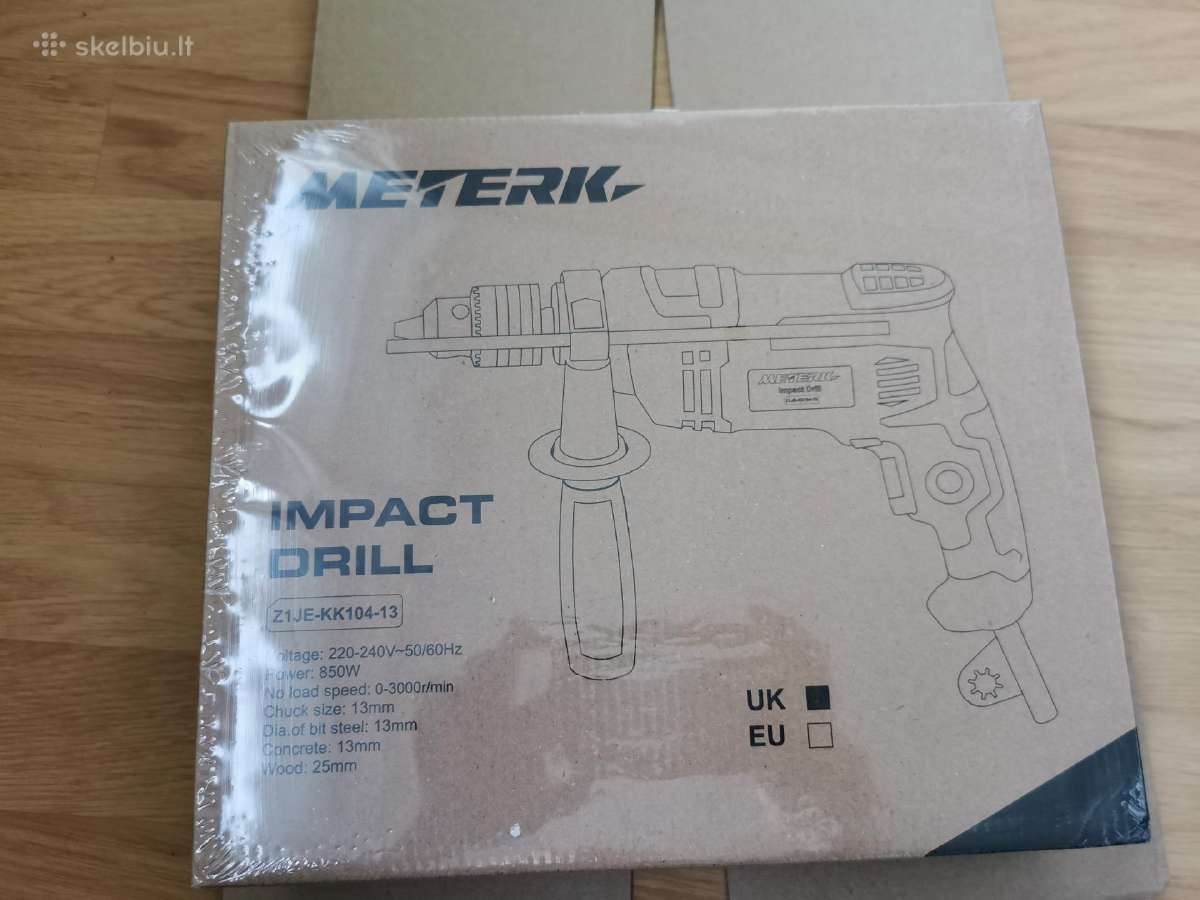 Meterk smūginis gręžtuvas - Skelbiu.lt
