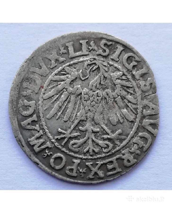 Žygimanto Augusto pusgrašis 1546 .reti metai - nuotraukos Nr. 2