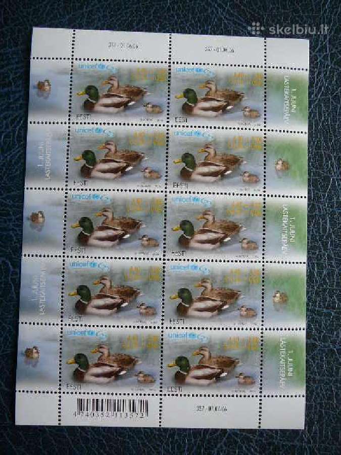 Antys Pauksciai Estija 2006 Mnh es559kl