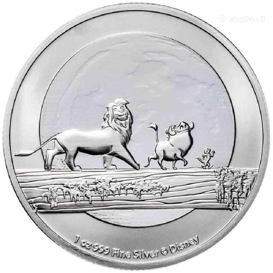 Investicinės 1oz 2oz 5oz sidabrinės monetos - nuotraukos Nr. 7
