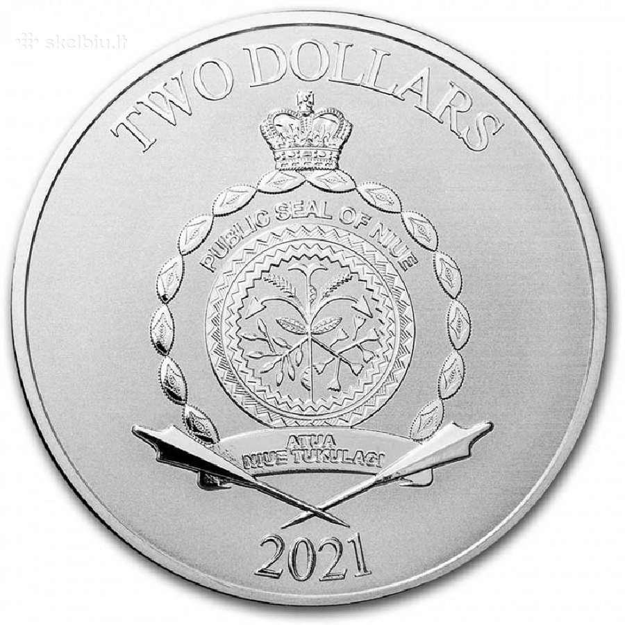 Investicinės 1oz 2oz 5oz sidabrinės monetos - nuotraukos Nr. 10