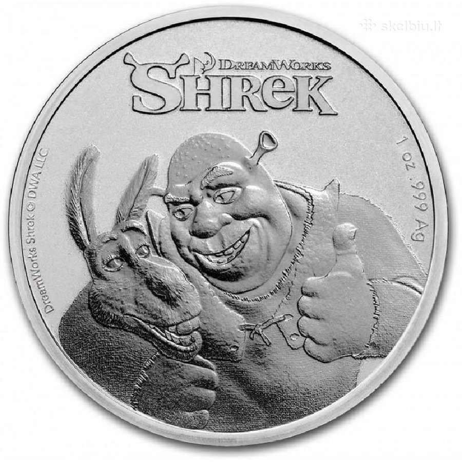 Investicinės 1oz 2oz 5oz sidabrinės monetos