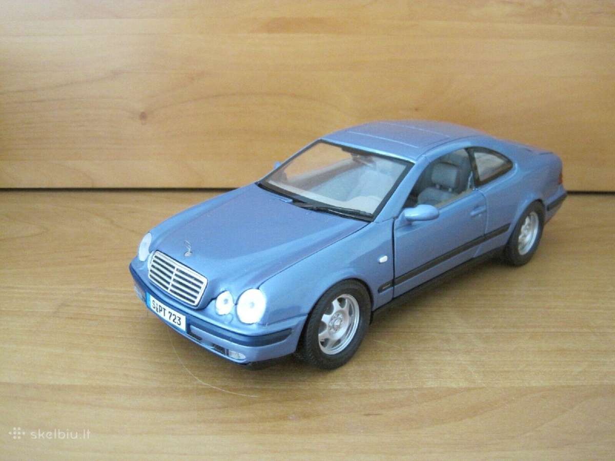 Mercedes benz Clk w208 coupe modelis 1:18 diecast - nuotraukos Nr. 6