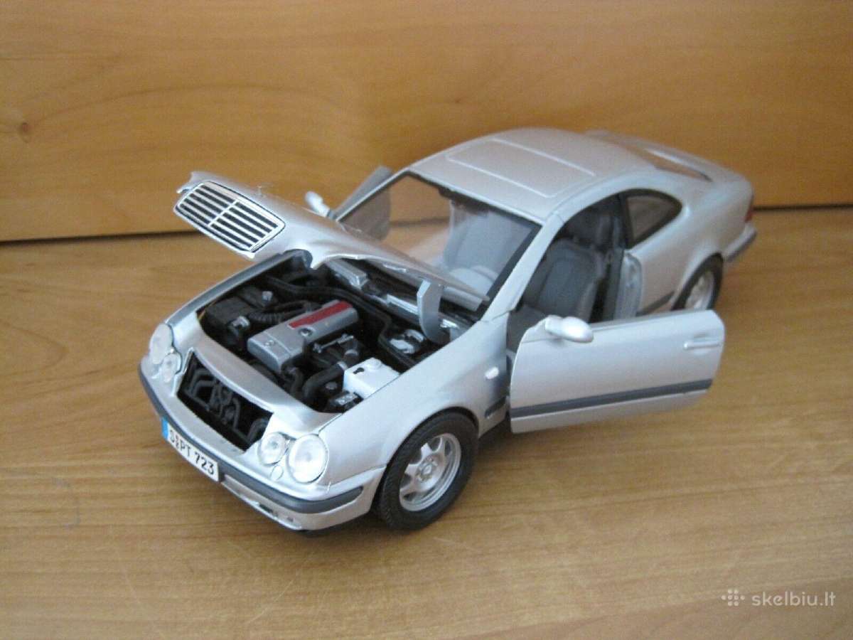 Mercedes benz Clk w208 coupe modelis 1:18 diecast - nuotraukos Nr. 7
