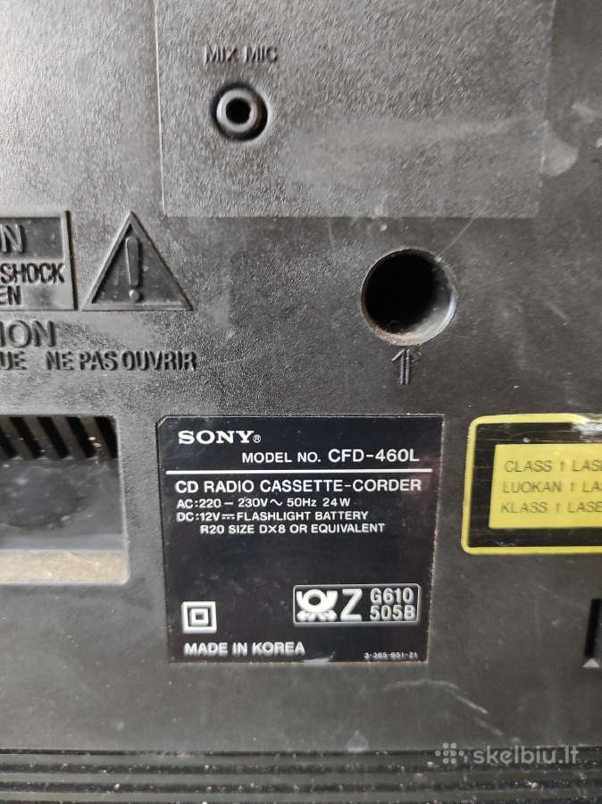 Sony radijos - nuotraukos Nr. 3
