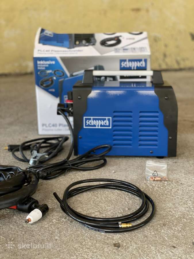 Plazminis pjovimo aparatas Plc40, Scheppach