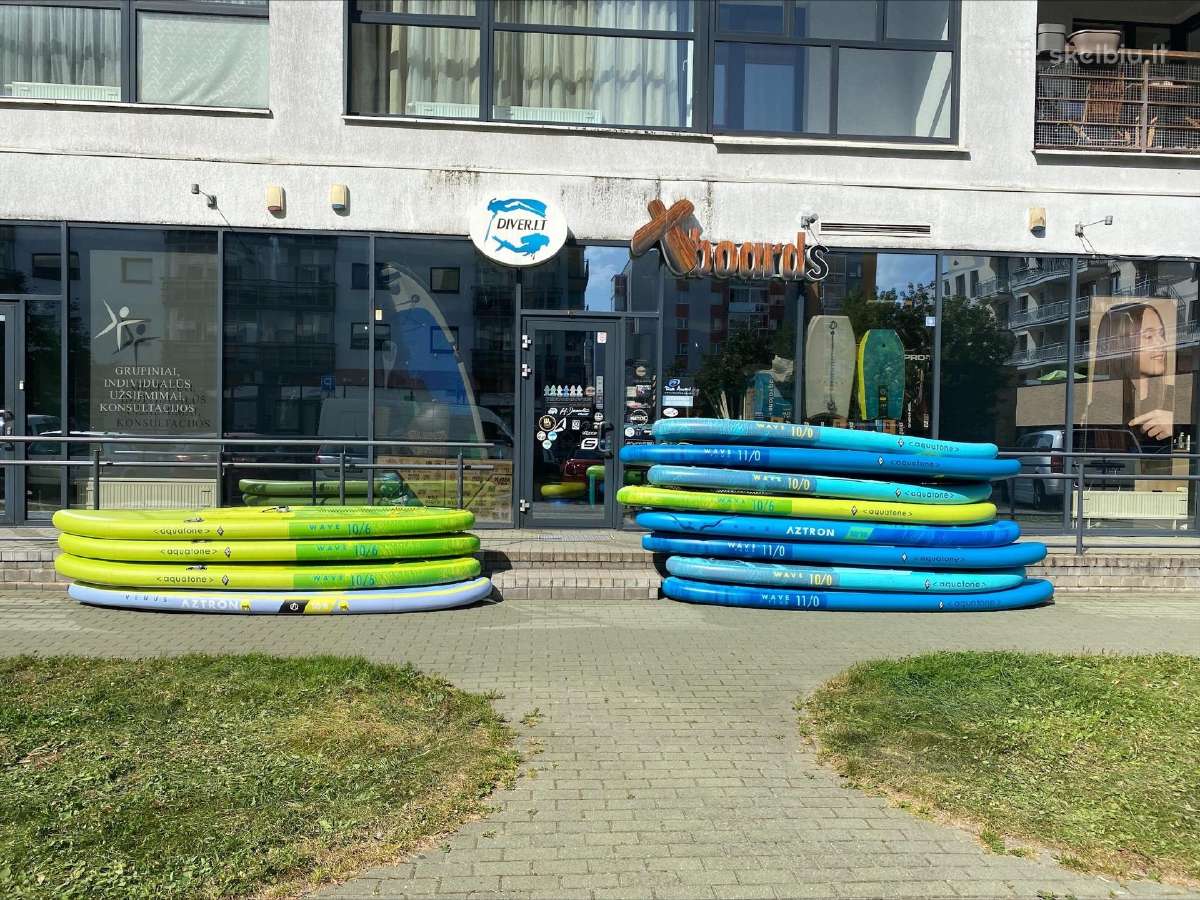 Naudotos irklentės pigiau