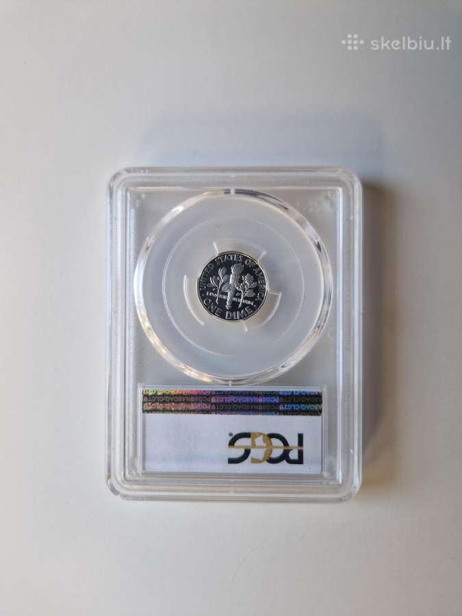 JAV 10 centu 2015 Proof Sidabras Pcgs - nuotraukos Nr. 2
