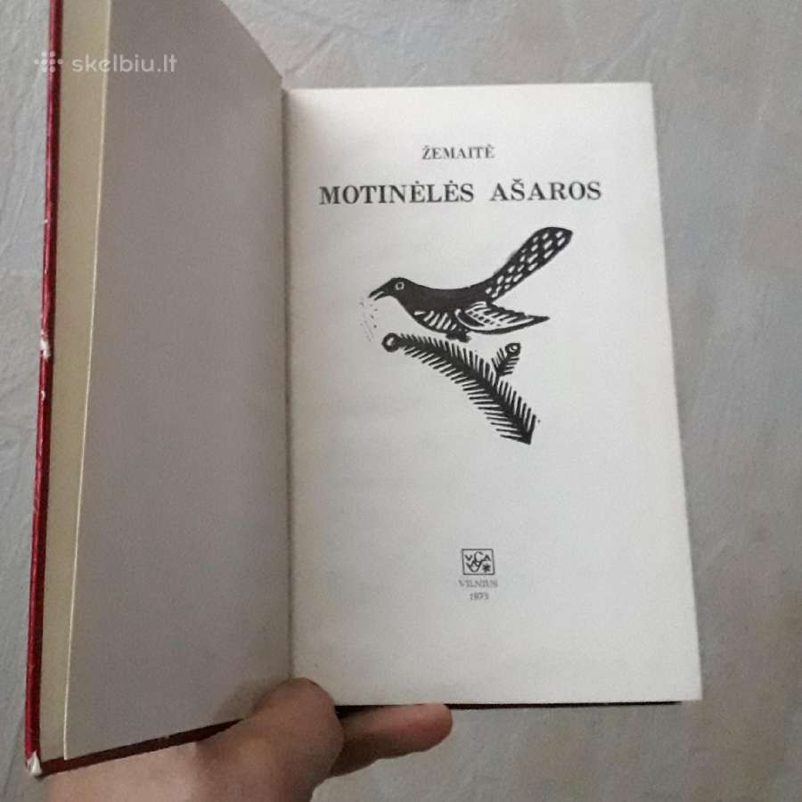Žemaitė "Motinėlės ašaros" 1973 m. - nuotraukos Nr. 2