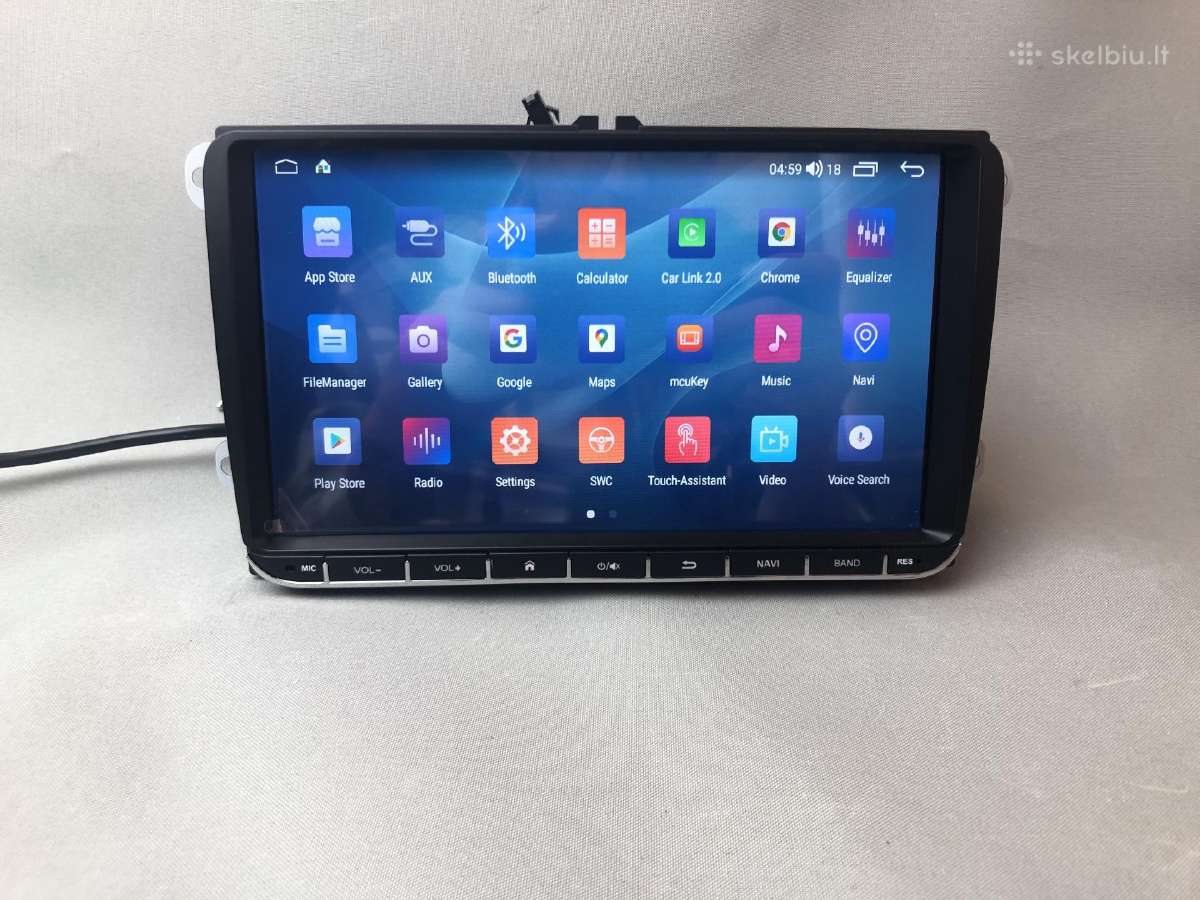 VW 9colių ekranas android 13 multimedija carplay - nuotraukos Nr. 4
