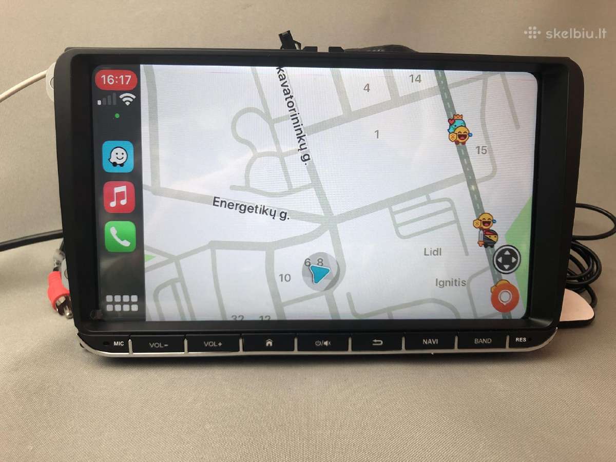 VW 9colių ekranas android 13 multimedija carplay - nuotraukos Nr. 6