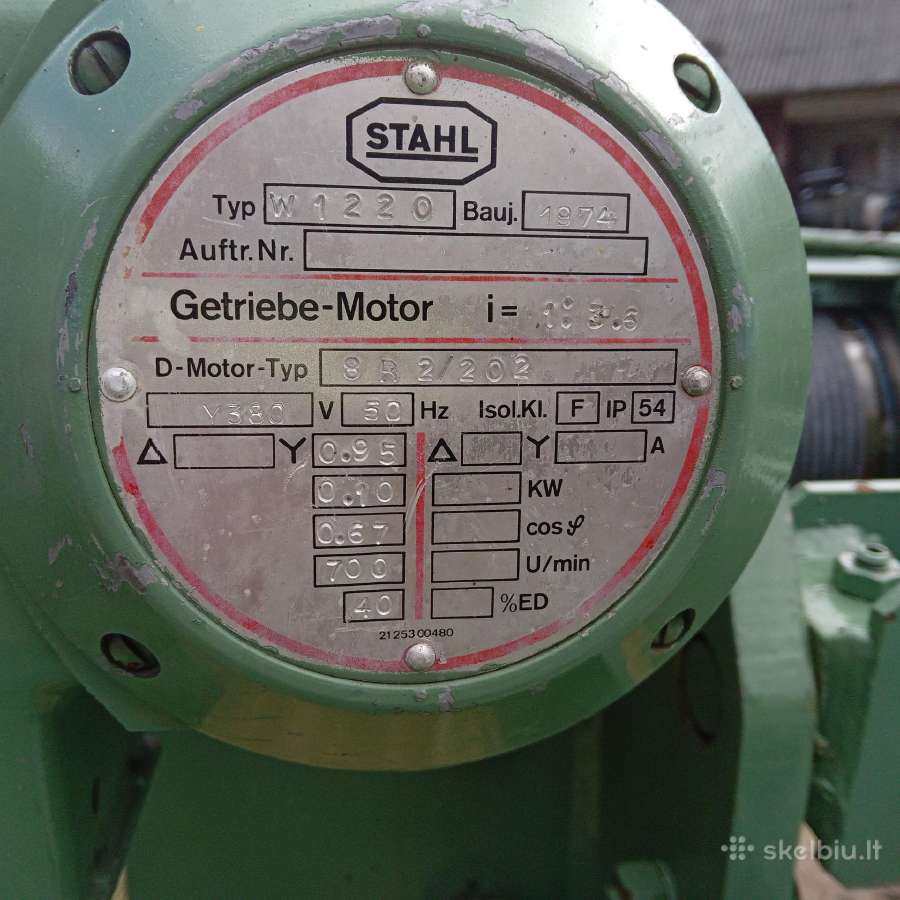 Kranas-gerve-telferis Stahl - nuotraukos Nr. 12
