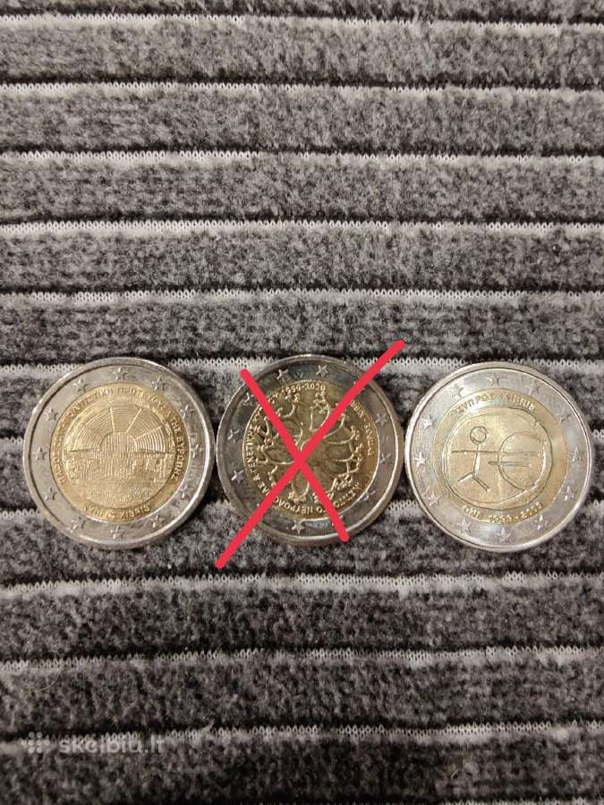 2 Eur monetos mainams, keitimui - nuotraukos Nr. 9