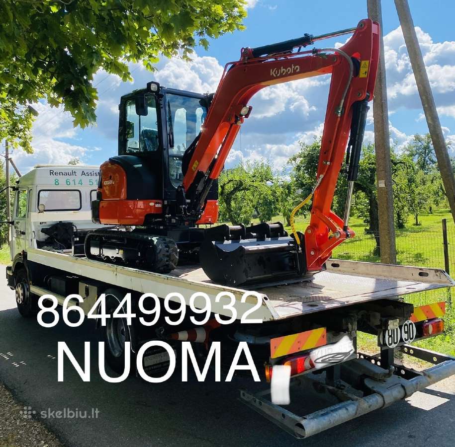 Ekskovatoriu Nuo 3.5 iki 17 tonu Nuoma - nuotraukos Nr. 2