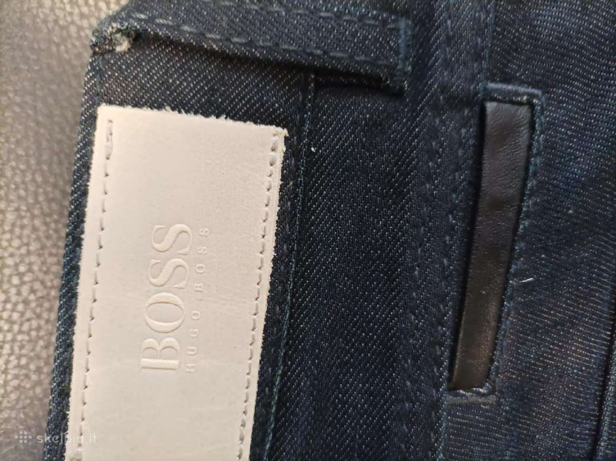 Tamsiai melyni Hugo Boss džinsai - nuotraukos Nr. 6