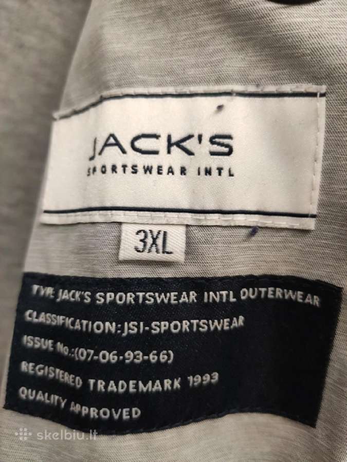 Vyriska striuke Jacks Sportswear - nuotraukos Nr. 8