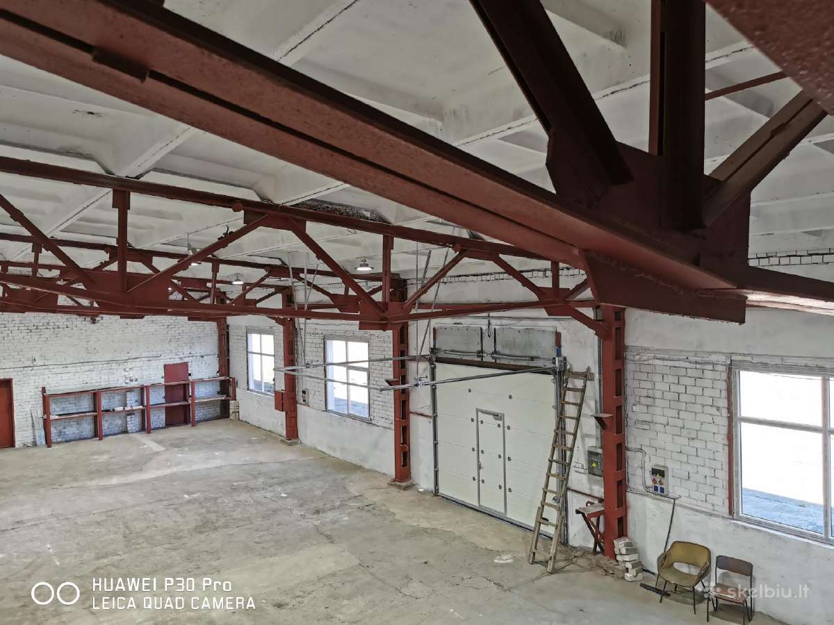 Orlen 457 m2 sandėliav.80 m2 biuro, arba nuoma
