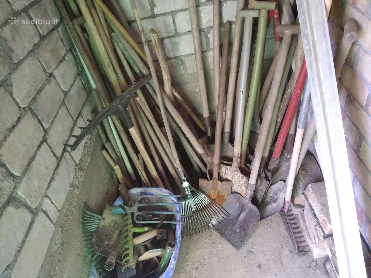 Ivairus irankiai instrumentai sodo-garazo darbams - nuotraukos Nr. 8