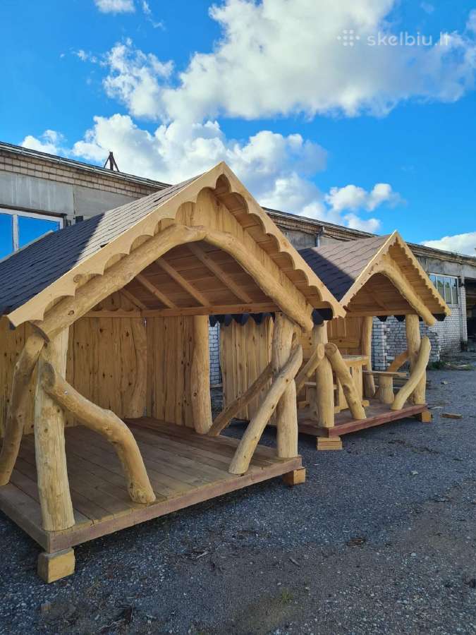 Lauko pavėsinės ir sandėliukai – gamyba - nuotraukos Nr. 12