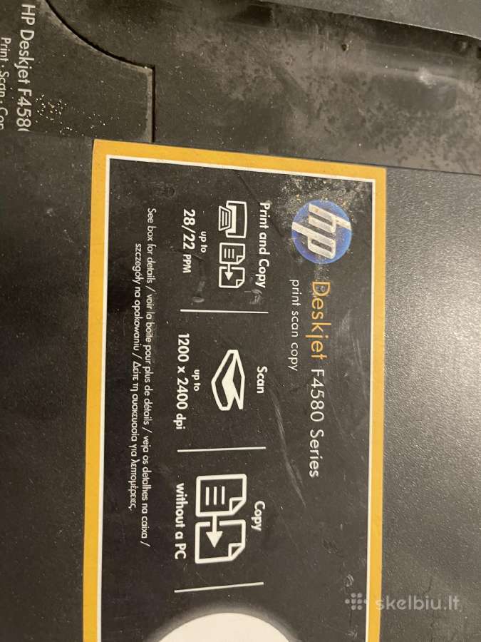 Printeris Hp Deskjet F4580 series