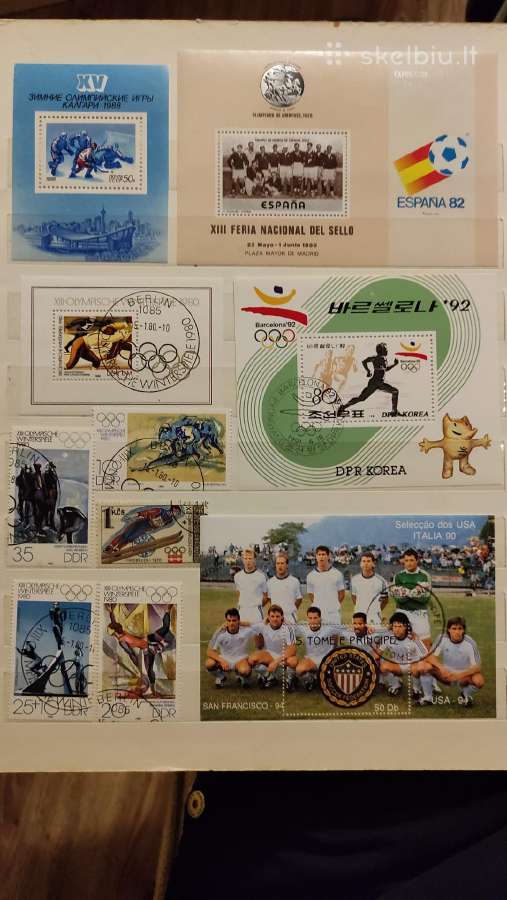Pašto ženklai ,sportas -2 - nuotraukos Nr. 5