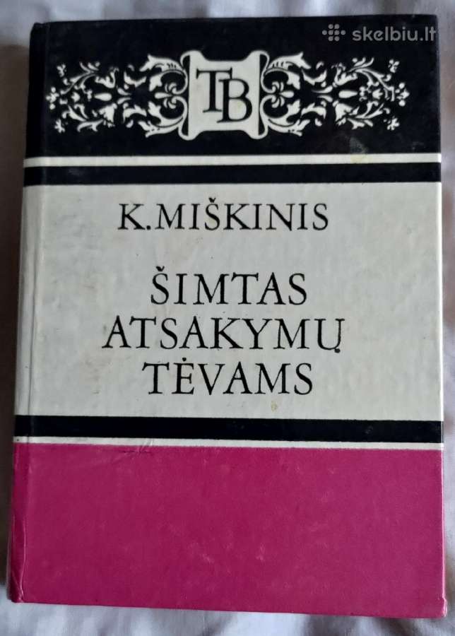 K. Miškinis 100 atsakymų tėvams 1985 m.