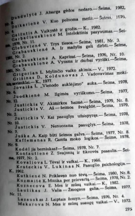 K. Miškinis 100 atsakymų tėvams 1985 m. - nuotraukos Nr. 12