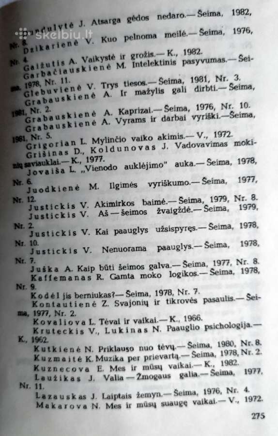 K. Miškinis 100 atsakymų tėvams 1985 m. - nuotraukos Nr. 13