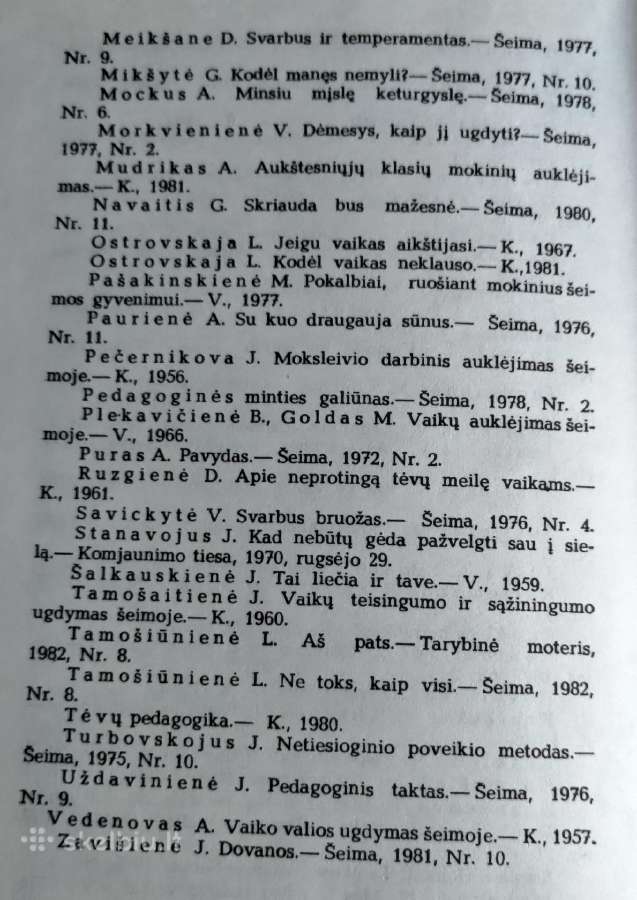 K. Miškinis 100 atsakymų tėvams 1985 m. - nuotraukos Nr. 15