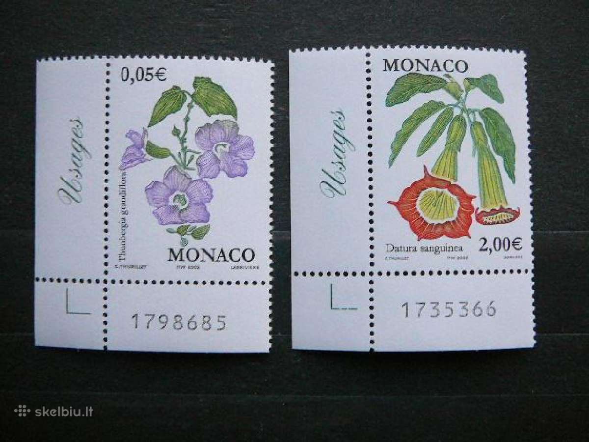 Geles Monakas 2002 Mnh mn2575