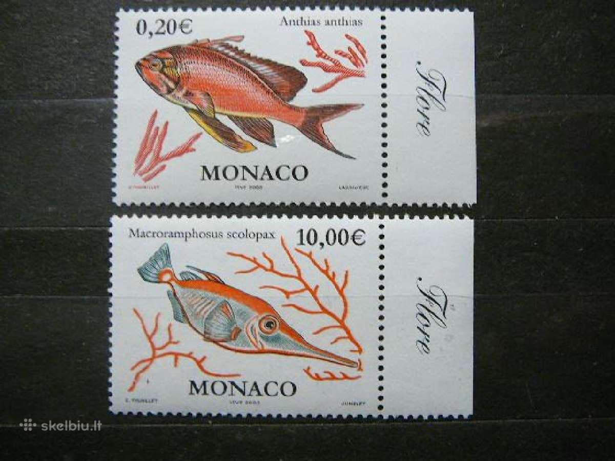Zuvys Monakas 2002 Mnh mn2577