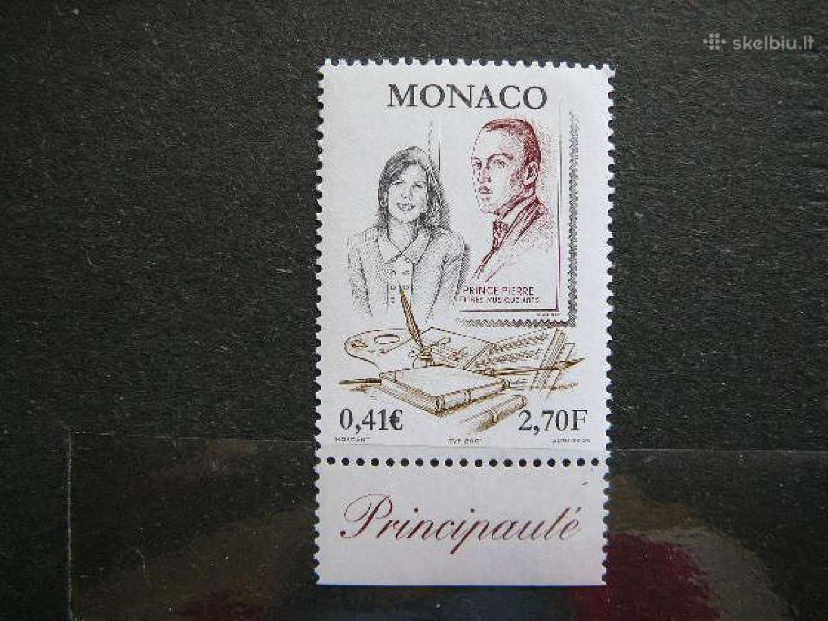 Princas Princese Monakas 2001 Mnh mn2552
