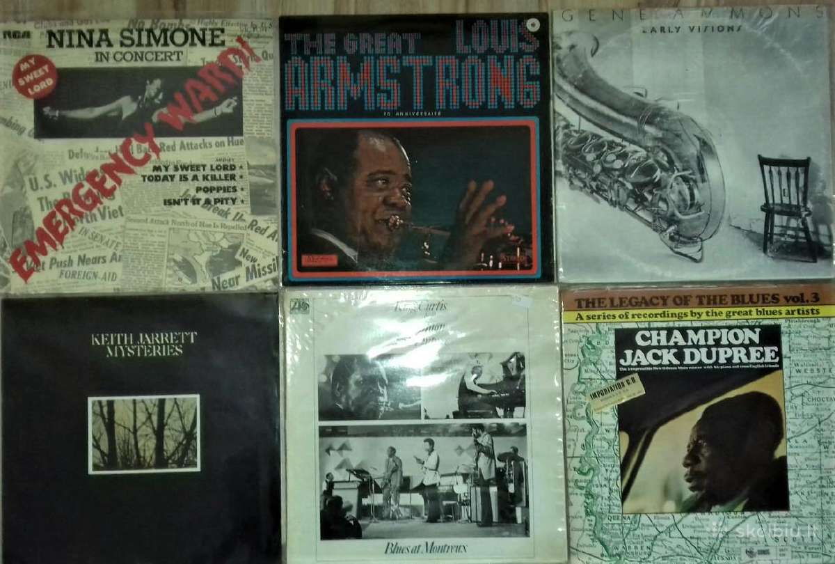 Jazz vinilo plokštelės iš kolekcijos - nuotraukos Nr. 7
